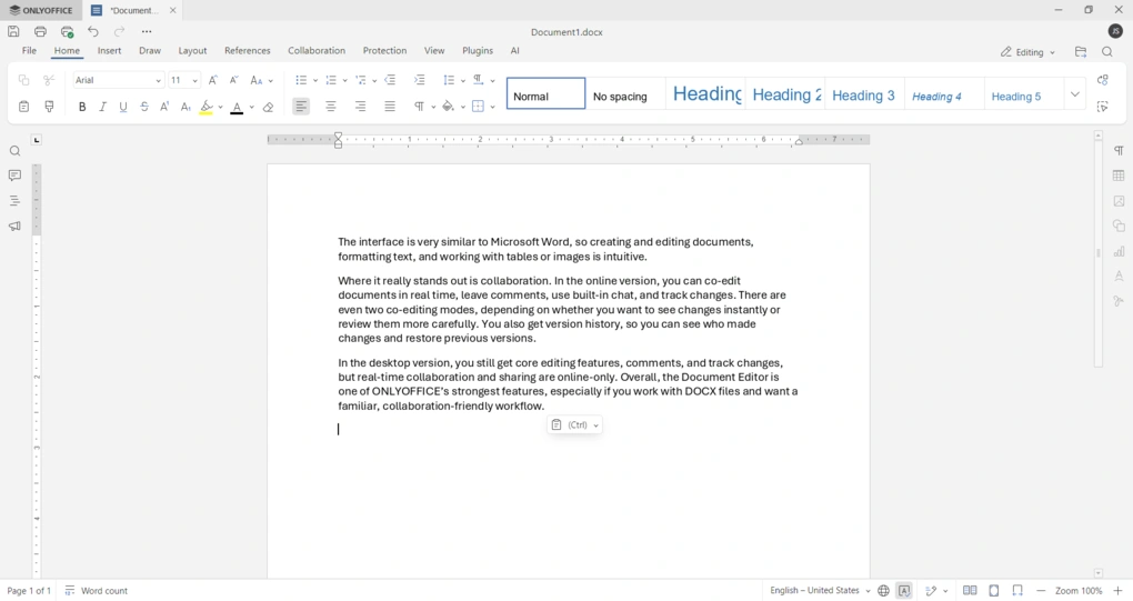onlyoffice document editor