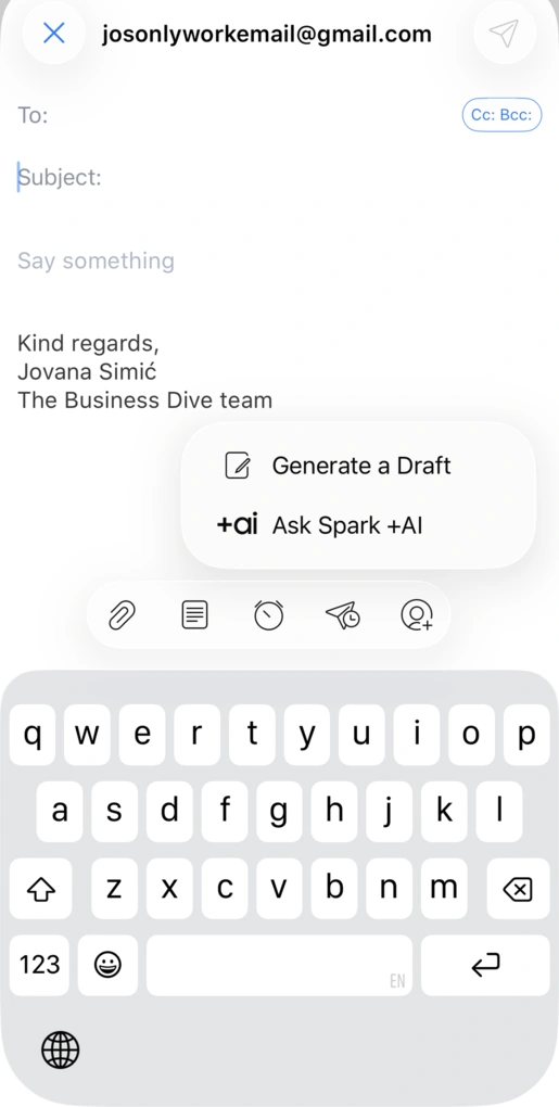 testing spark in daily use