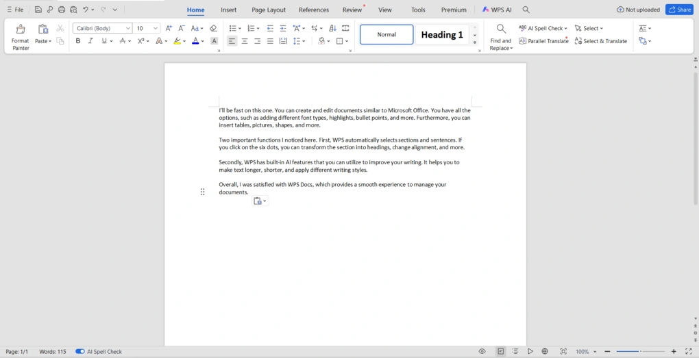 wps docs