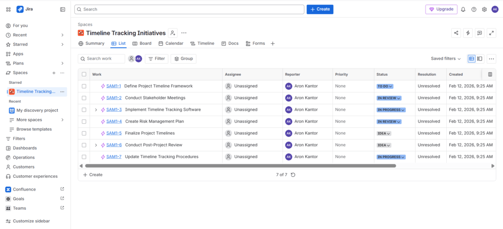 Task and issue tracking with Jira (1)
