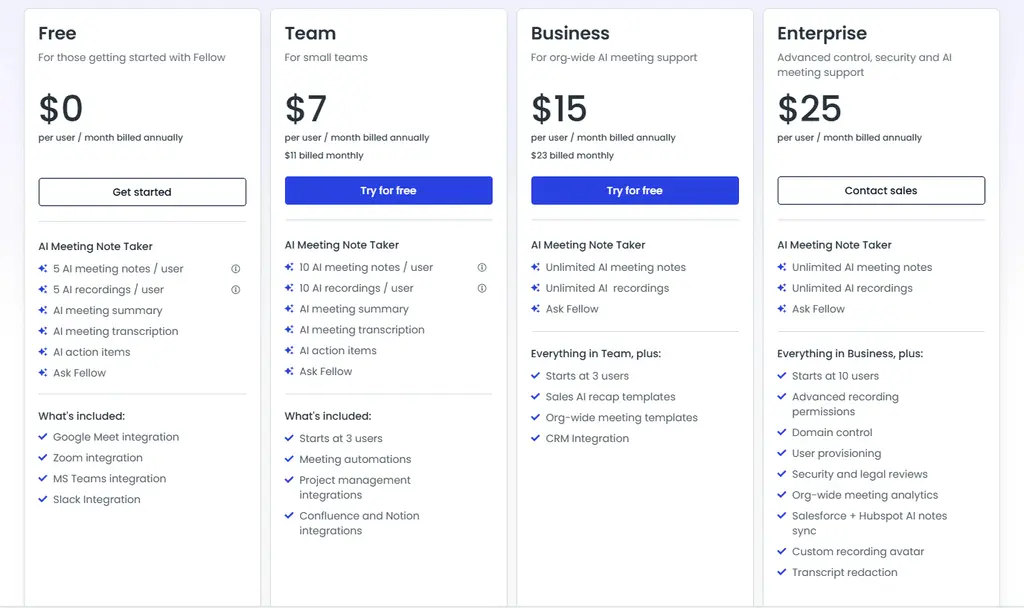 fellow cost teams