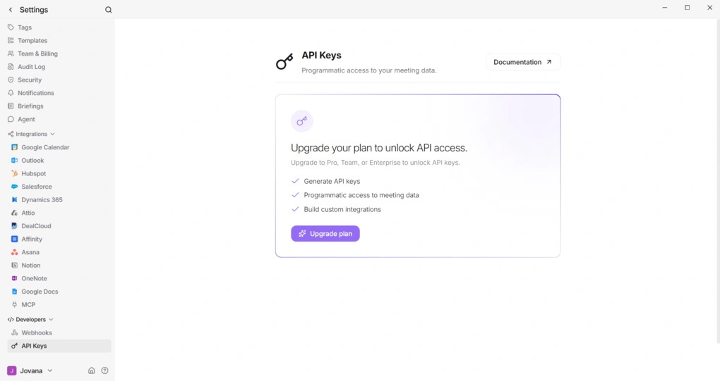 jamie integrations