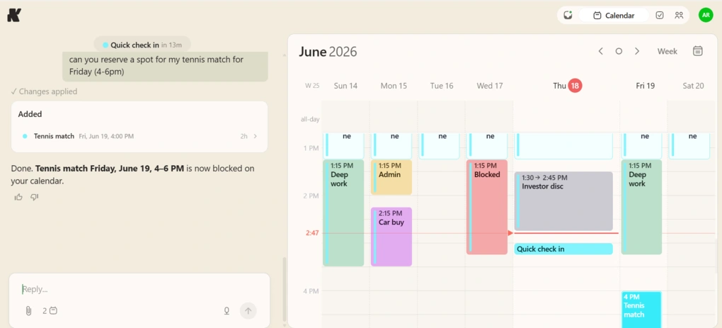 kai adding tasks