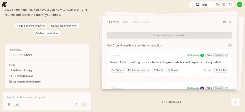 kai email management