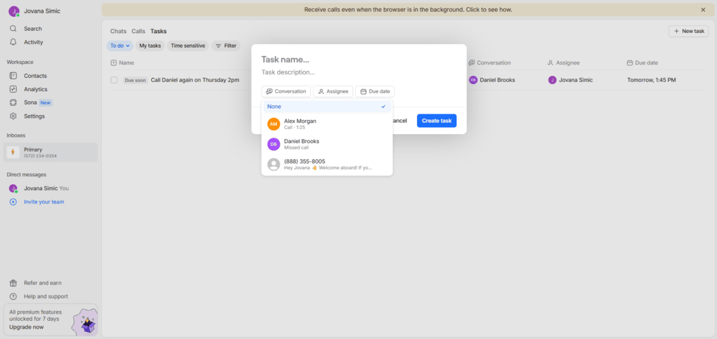 Tasks and analytics (1)